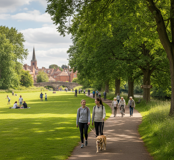 Green Spaces, Parks & Walking Routes in Reading — Complete Guide